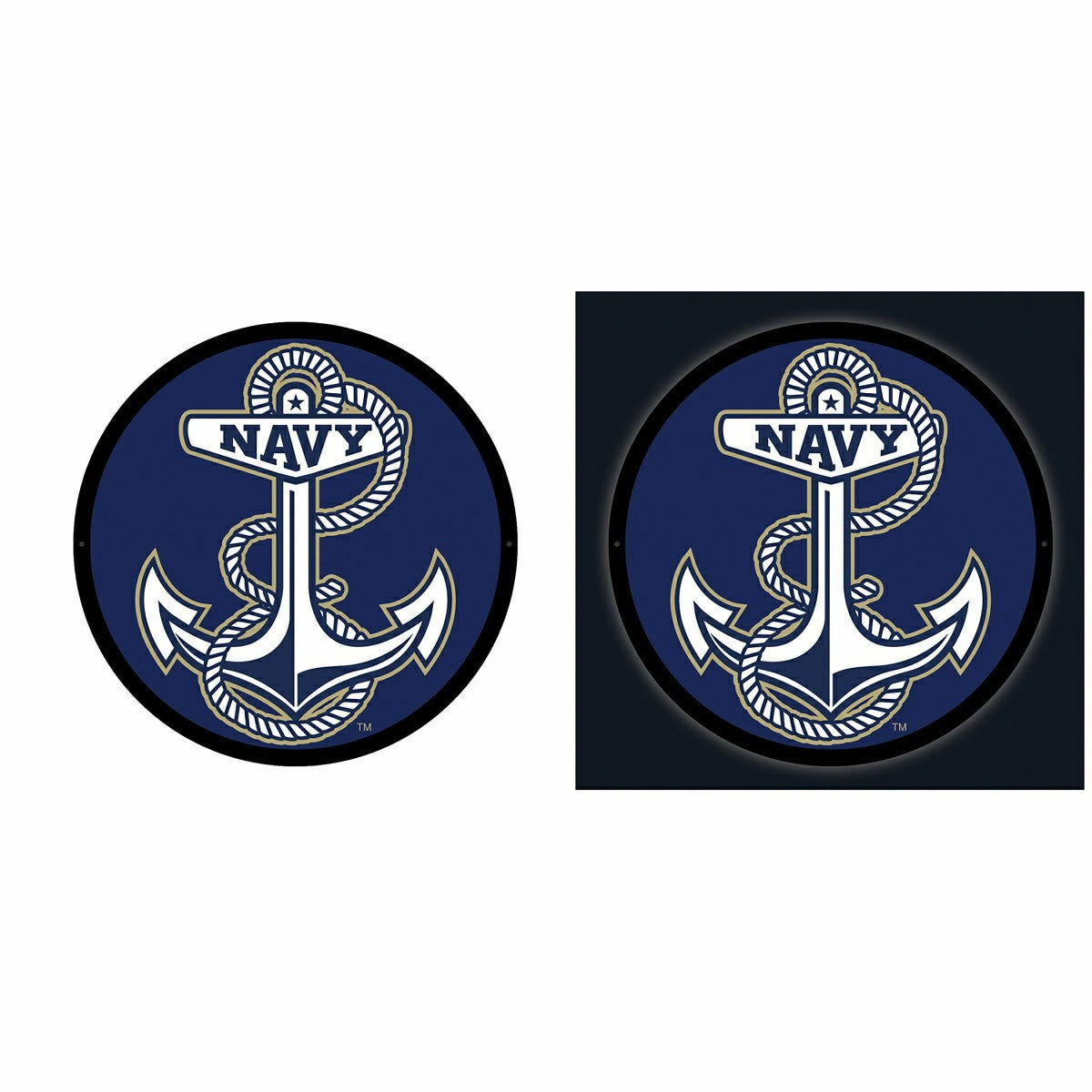 Team Sports America Everyday - LED Wall Decor, Crest, US Naval Academy