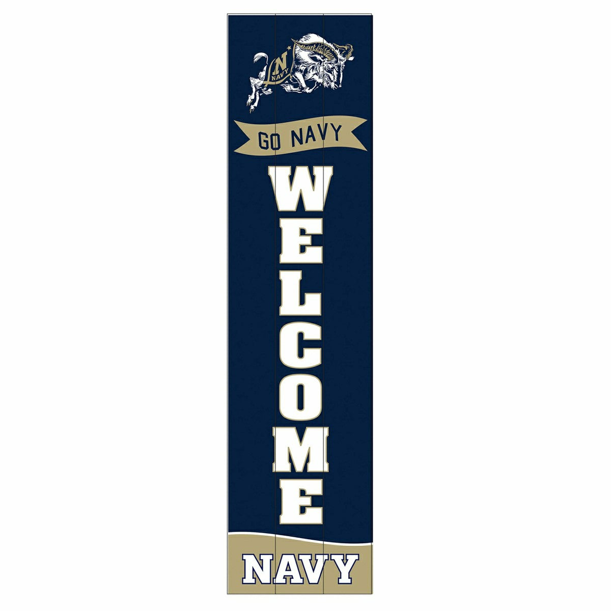 Team Sports America Value - US Naval Academy Large Single Sided Leaner, 46"