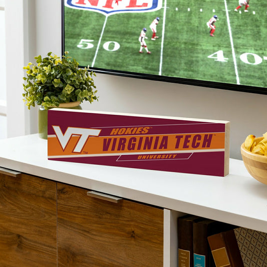 Team Sports America Recommended - Virginia Tech Mantle Sign, Down Home Fans, 5x18