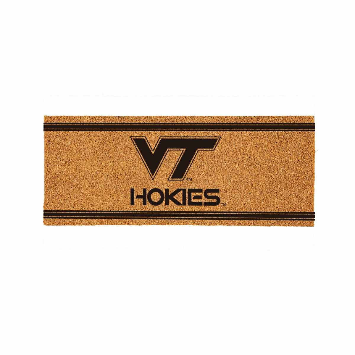 Team Sports America Exclusive - Virginia Tech Extra Large One Color Coir Mat, 60"x24"