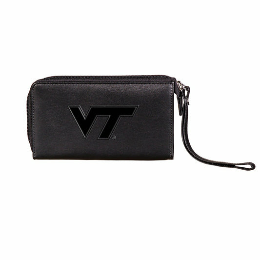Team Sports America Essential - Wristlet Wallet, Black, Virginia Tech