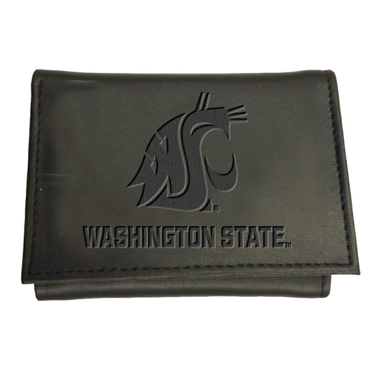 Team Sports America Trending - Washington State University, Tri-Fold Wallet, Black