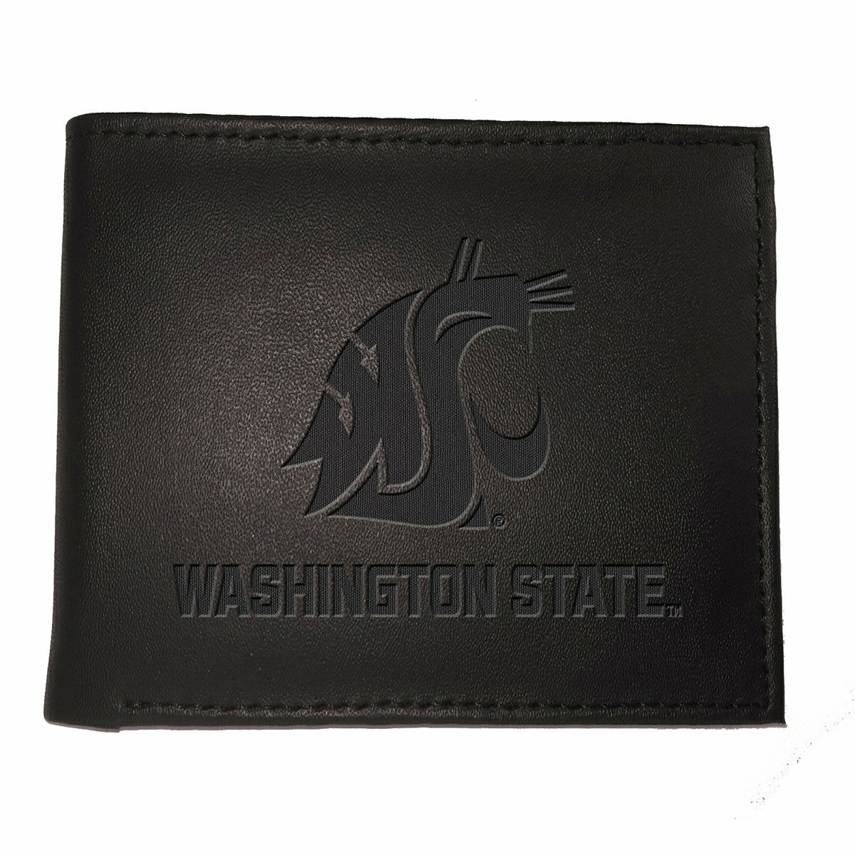 Team Sports America Signature - Washington State University, Bi-Fold Wallet, Black
