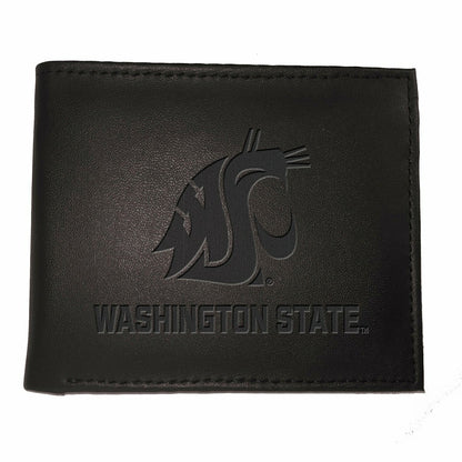 Team Sports America Signature - Washington State University, Bi-Fold Wallet, Black