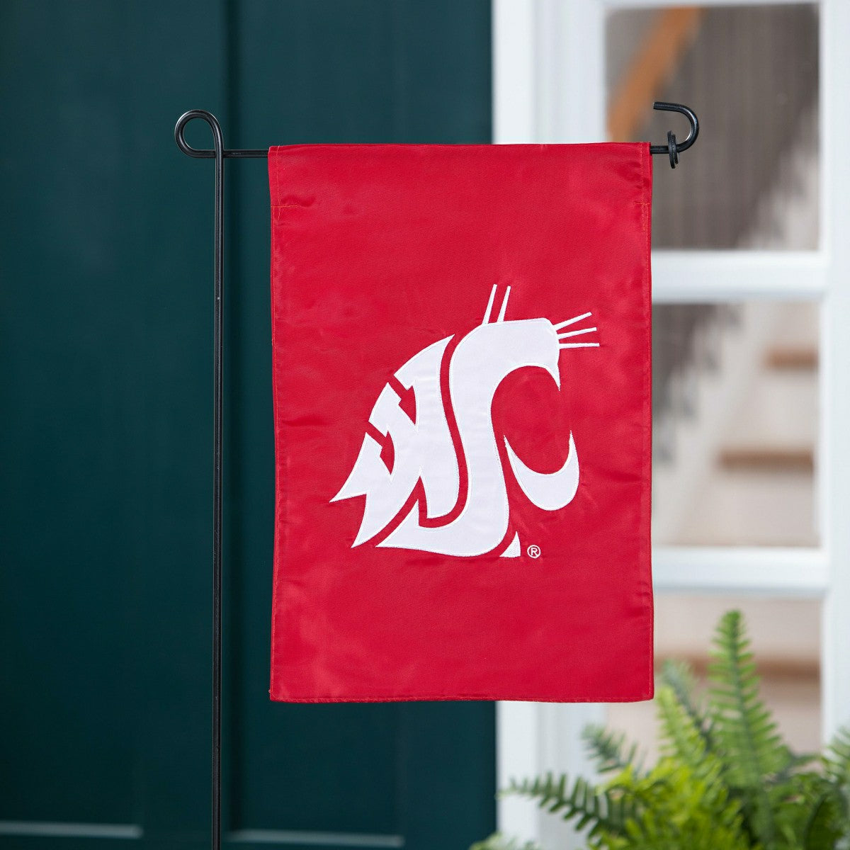 Team Sports America Value - Washington State University Applique Garden Flag