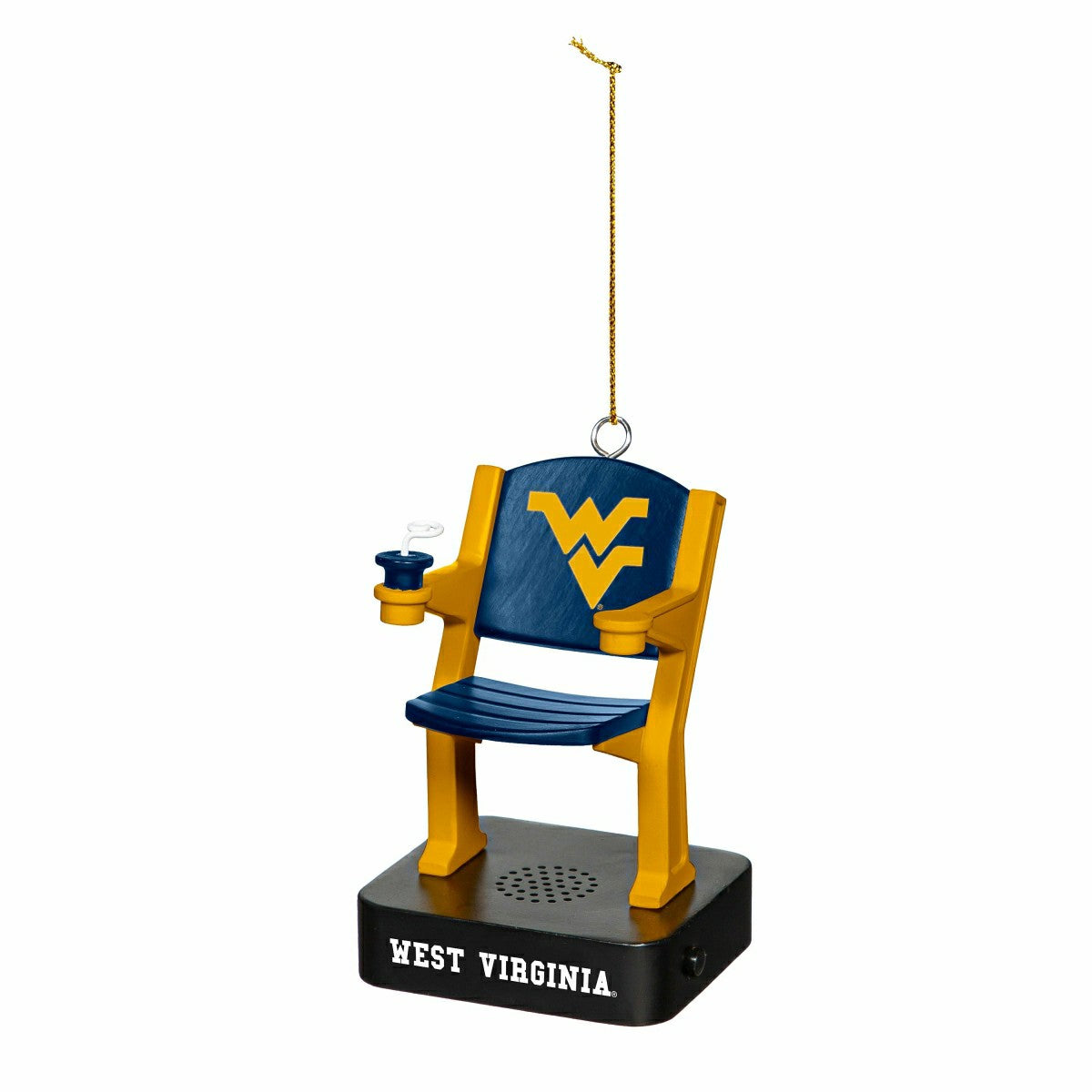Team Sports America Value - Stadium Seat Ornament, West Virginia University