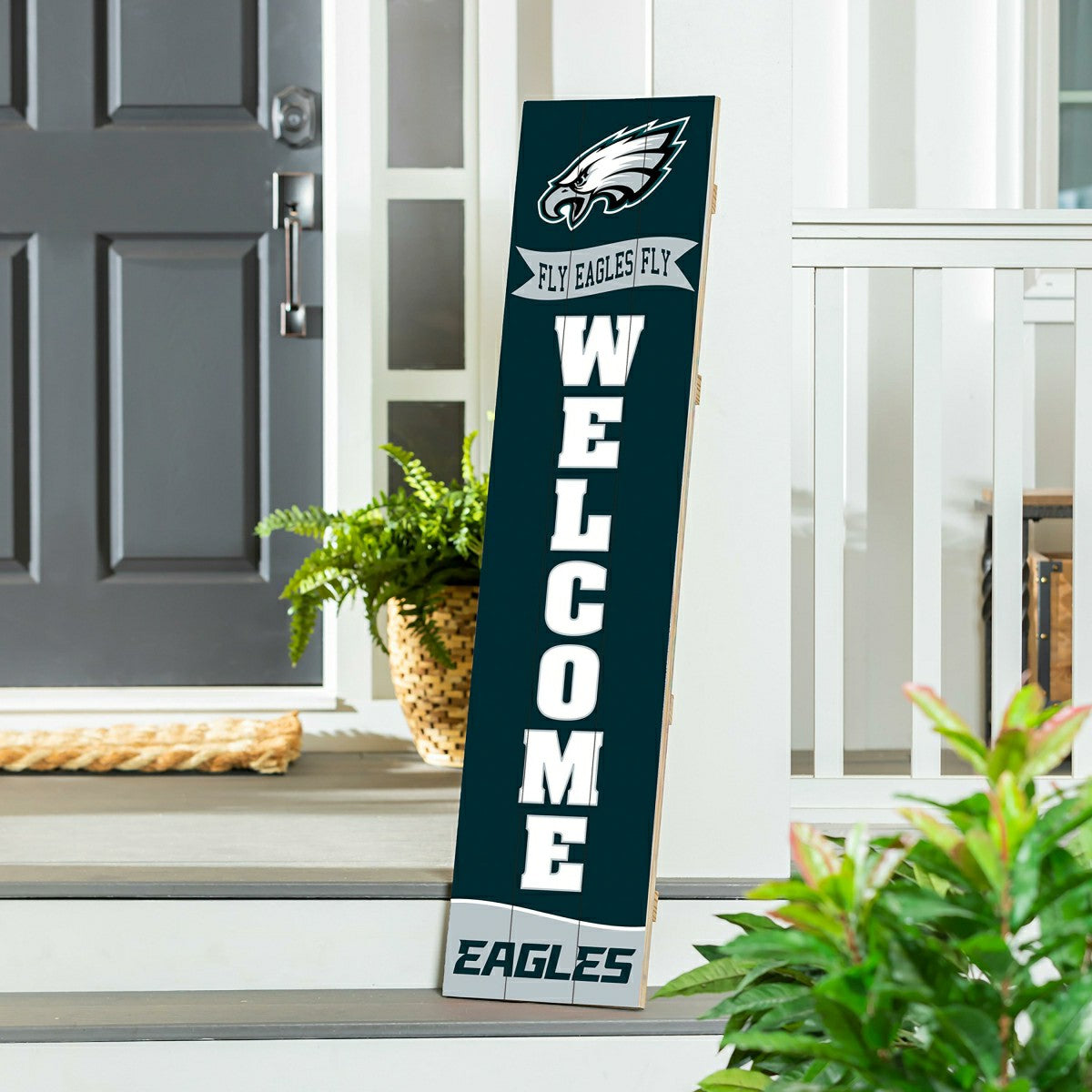 Team Sports America Exclusive - Philadelphia Eagles Large Single Sided Leaner, 46"