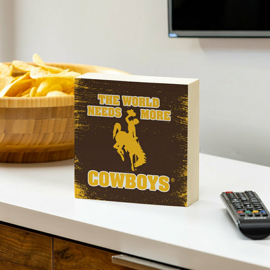 Team Sports America Recommended - University of Wyoming Plock, Down Home Fans, 6x6