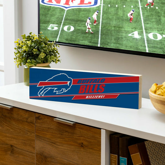 Team Sports America Signature - Buffalo Bills Mantle Sign, Down Home Fans, 5x18