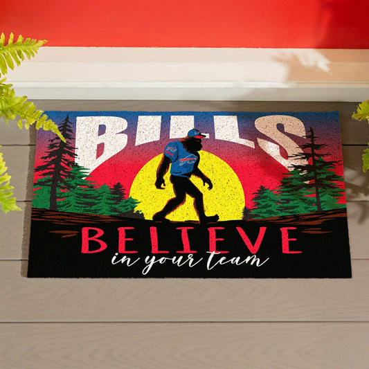 Team Sports America Best Seller - Buffalo Bills Bigfoot PVC Mat, 28"x16"