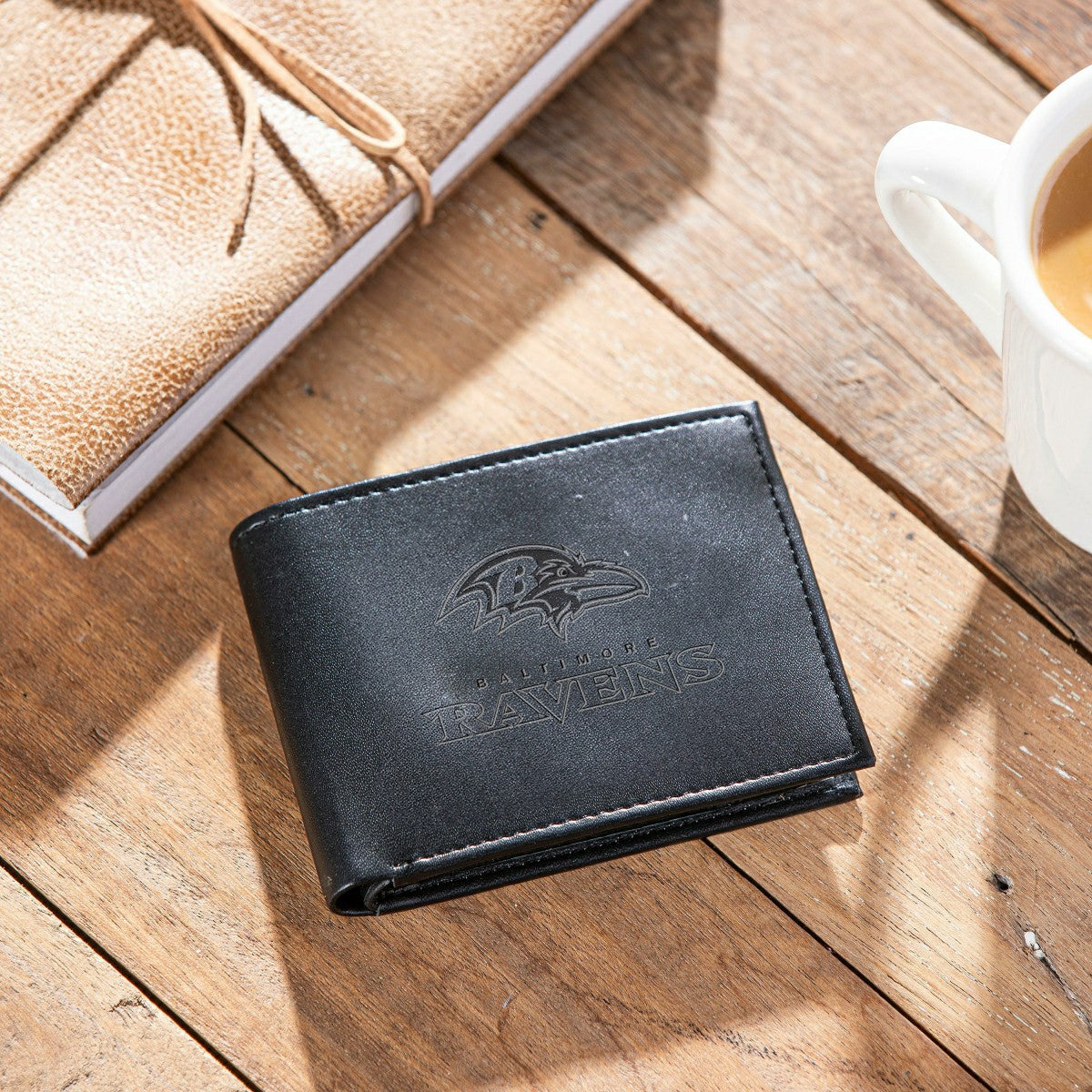 Team Sports America Recommended - Wallet, Bi-Fold, Baltimore Ravens