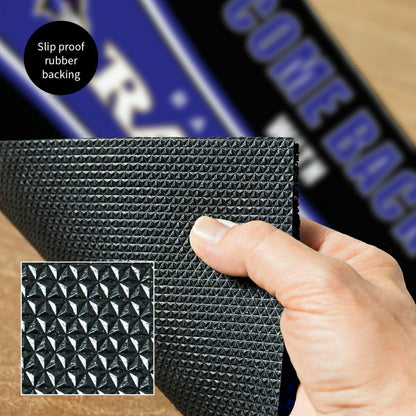 Team Sports America Essential - 28" x 16" PVC Trapper Mat, Come Back with Tickets, Baltimore Ravens