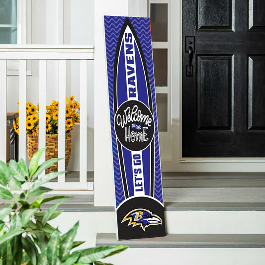 Team Sports America Signature - Baltimore Ravens Summer Seasonal Surfboard ECM Exclusive 47" Single Si