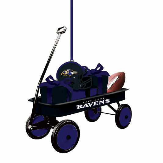 Team Sports America Everyday - Baltimore Ravens Team Wagon Ornament