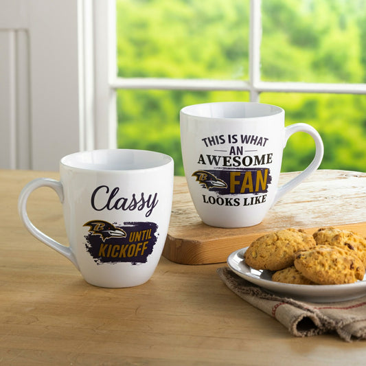 Team Sports America Value - Baltimore Ravens, Ceramic Cup O'Java 17oz Gift Set