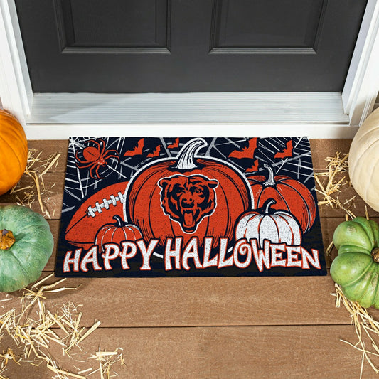 Team Sports America Recommended - Chicago Bears Halloween PVC Mat, 28"x16"