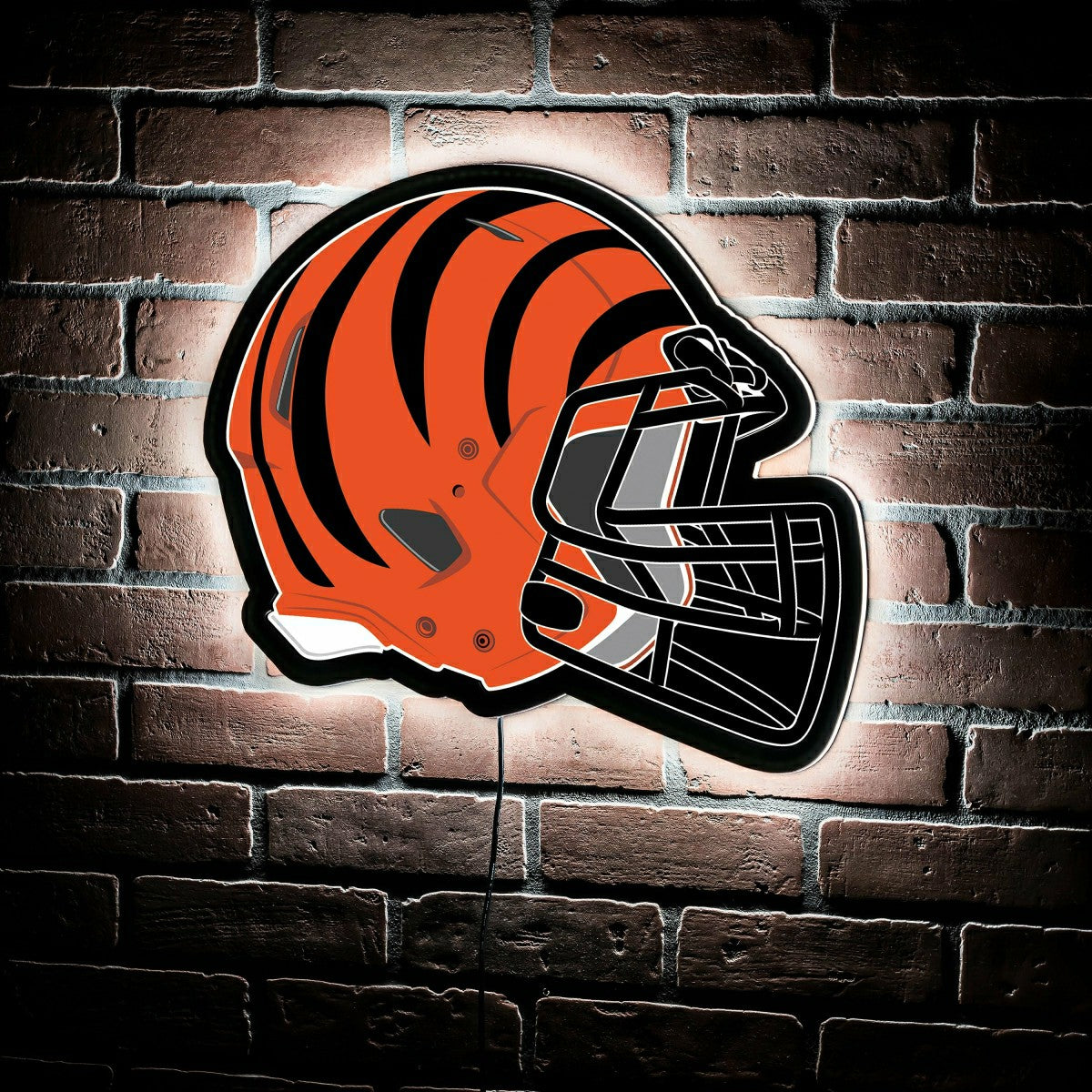 Team Sports America Everyday - LED Wall Decor, Helmet, Cincinnati Bengals