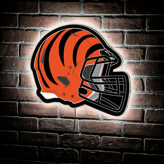 Team Sports America Everyday - LED Wall Decor, Helmet, Cincinnati Bengals