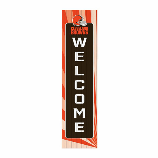 Team Sports America Exclusive - Cleveland Browns Summer Seasonal Single Sided Large Leaner, 46"