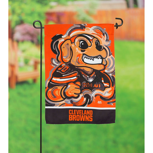 Team Sports America Signature - Cleveland Browns, Suede GDN Justin Patten