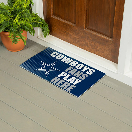 Team Sports America Exclusive - Dallas Cowboys Fan Mat, 28"x16"