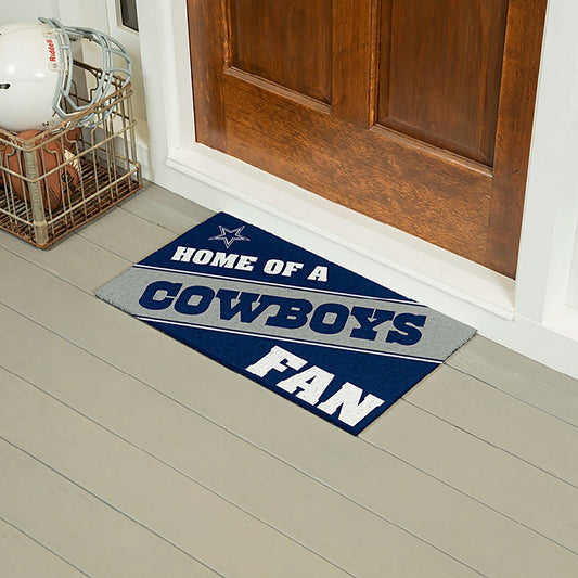 Team Sports America Trending - Dallas Cowboys, PVC Mat COLOR, Home of a Fan