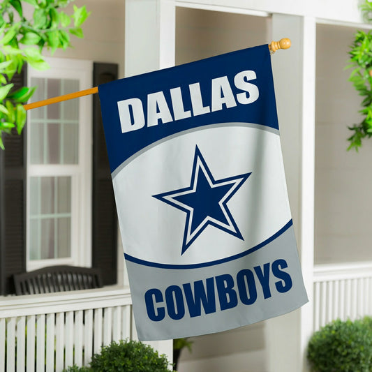 Team Sports America Exclusive - Dallas Cowboys Suede House Flag