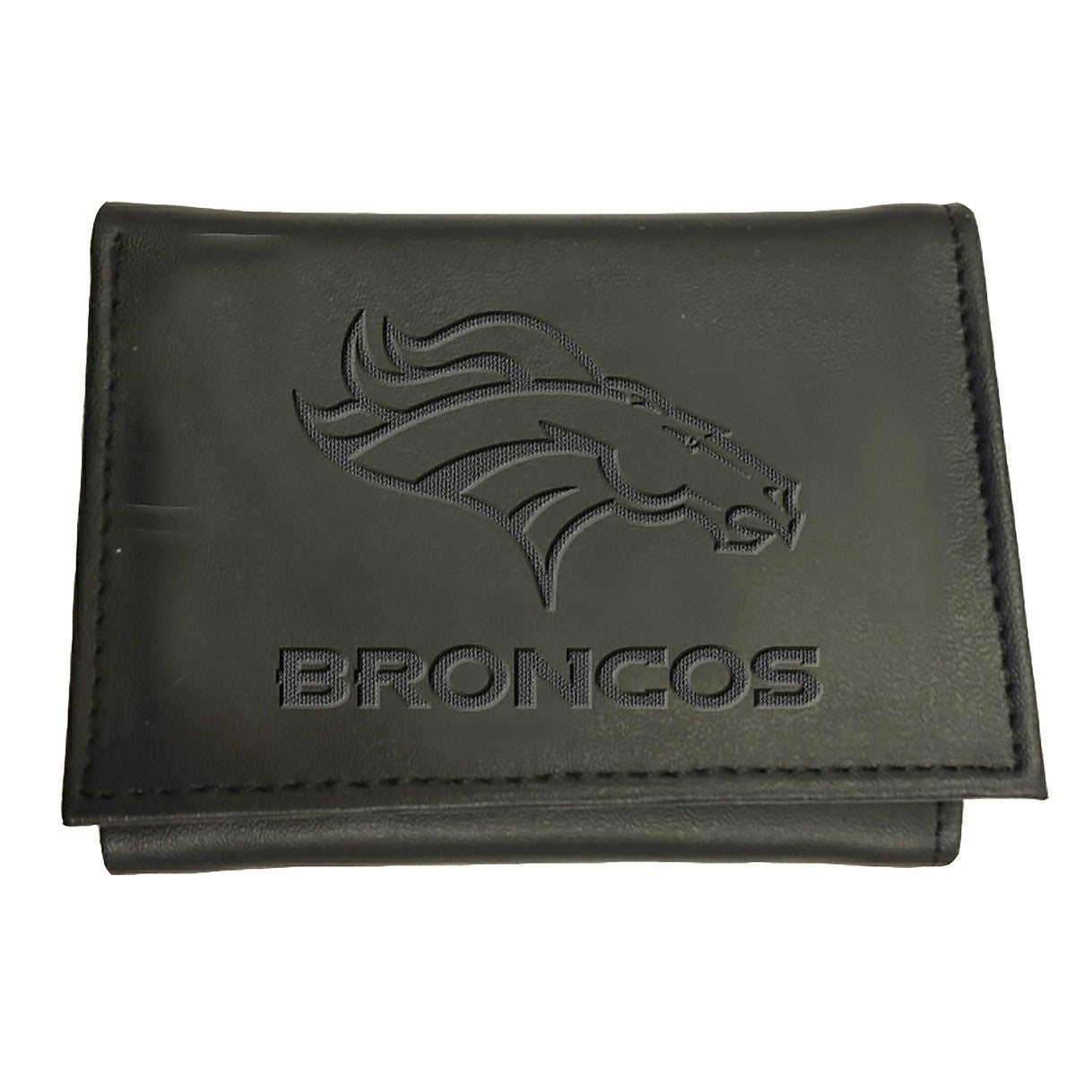 Team Sports America Trending - Denver Broncos, Tri-Fold Wallet, Black