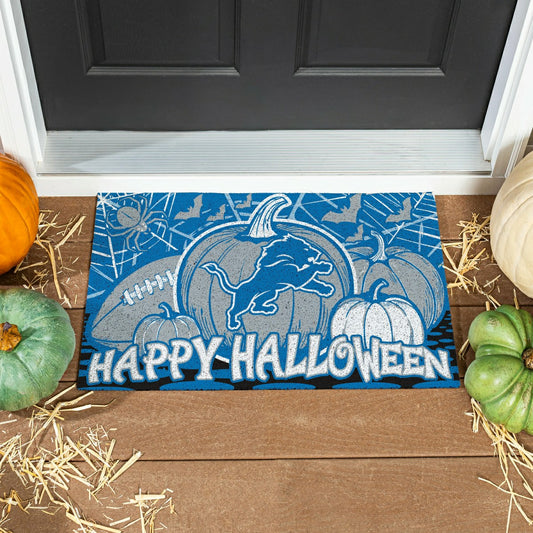 Team Sports America Value - Detroit Lions Halloween PVC Mat, 28"x16"