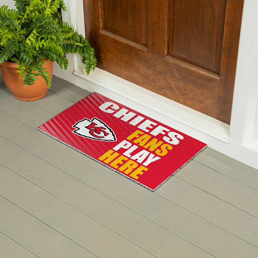 Team Sports America Signature - Kansas City Chiefs Fan Mat, 28"x16"