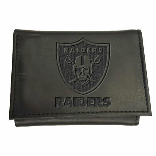 Team Sports America Best Seller - Las Vegas Raiders, Tri-Fold Wallet, Black