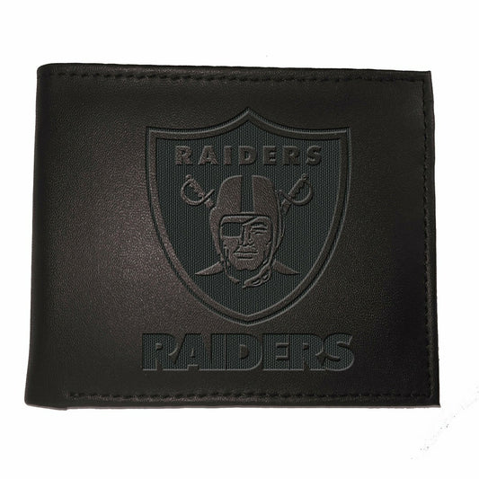 Team Sports America Signature - Las Vegas Raiders, Bi-Fold Wallet, Black