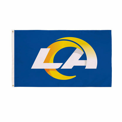 Team Sports America Value - Los Angeles Rams Single Sided Flag with 2 Grommets, 3'x5'