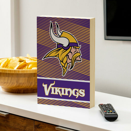 Team Sports America Recommended - Minnesota Vikings Plock, Down Home Fans, 8x12