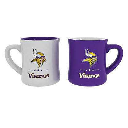 Team Sports America Trending - Minnesota Vikings 10oz Ceramic Cup Set, 2pc