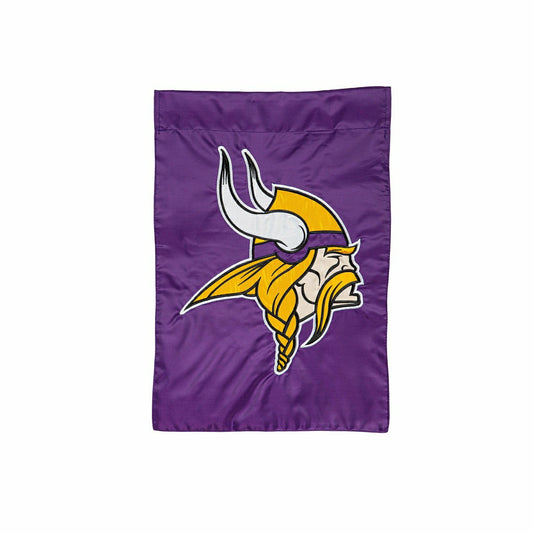 Team Sports America Signature - Applique Flag, Gar., Minnesota Vikings