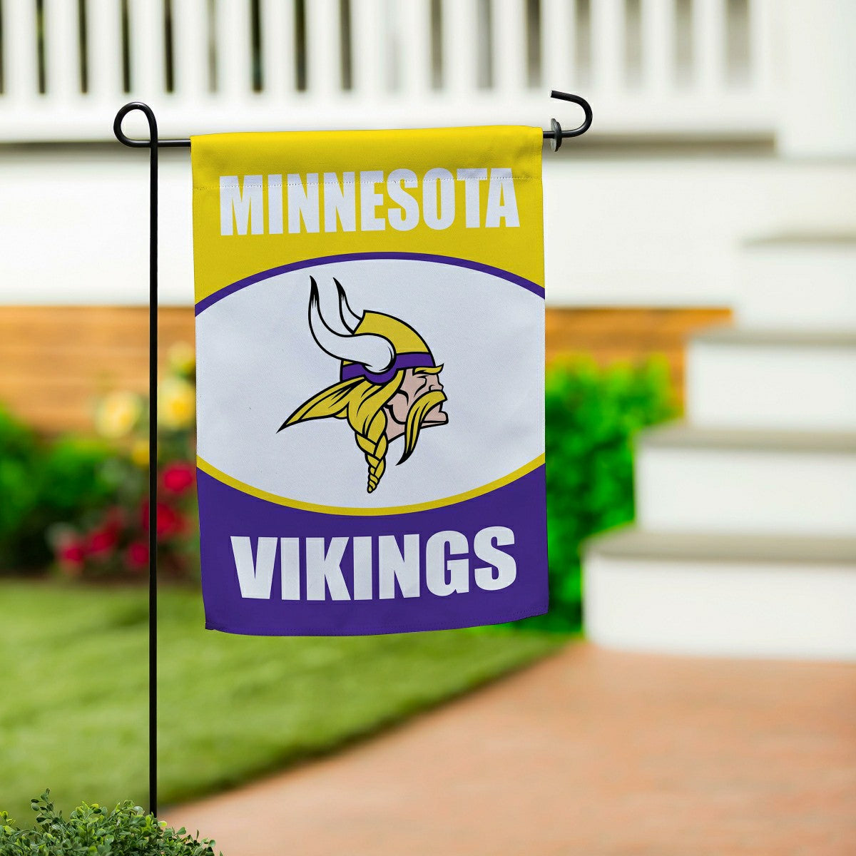 Team Sports America Everyday - Minnesota Vikings Suede Garden Flag