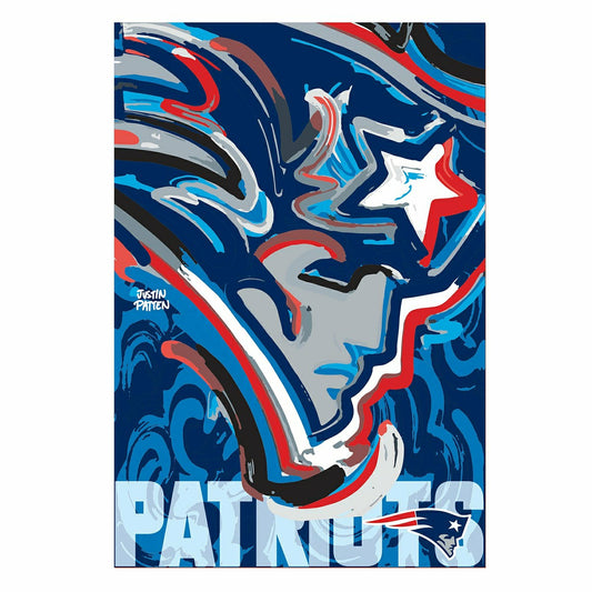 Team Sports America Trending - New England Patriots, Suede GDN, Justin Patten Logo