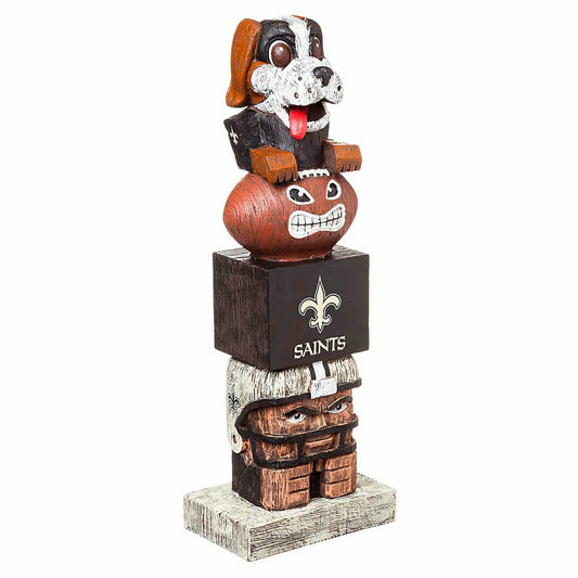 Team Sports America Everyday - New Orleans Saints Tiki Team Totem Garden Statue