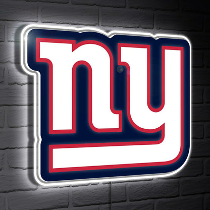 Team Sports America Value - New York Giants LED Wall Decor, Glazelite, Logo