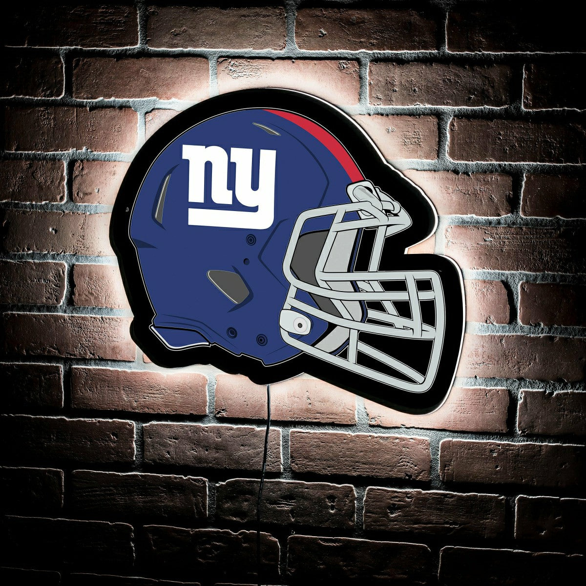 Team Sports America Classic - LED Wall Decor, Helmet, New York Giants
