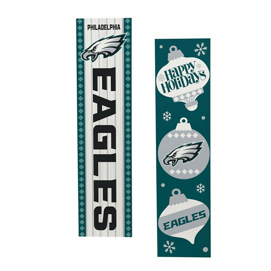 Team Sports America Best Seller - 47" Double Sided Leaner, Philadelphia Eagles, Christmas