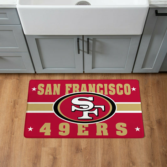 Team Sports America Best Seller - San Francisco 49ers Anti-Fatigue Mat, 18"x30"