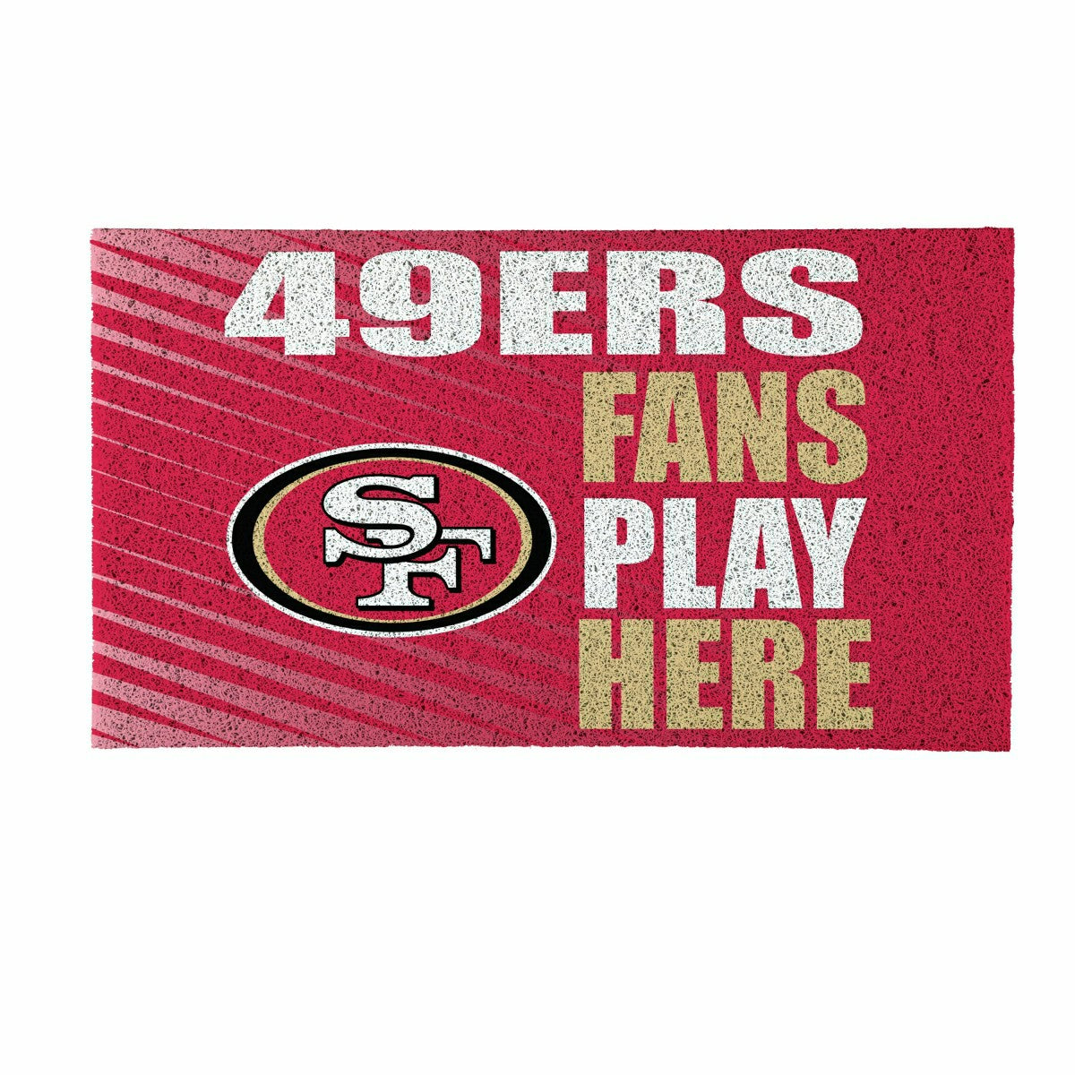Team Sports America Value - San Francisco 49ers Fan Mat, 28"x16"