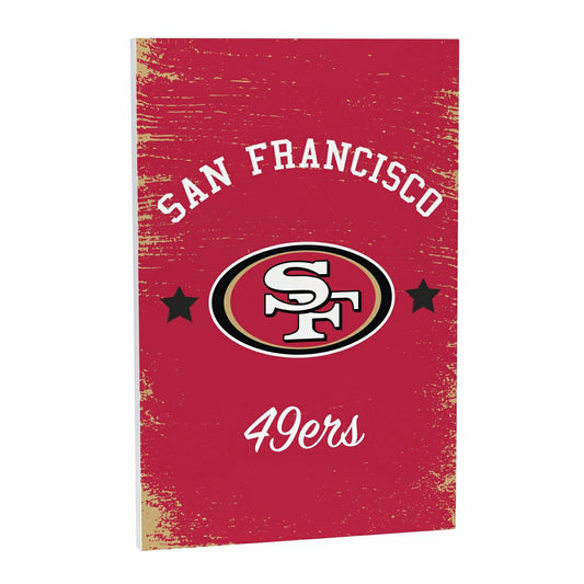 Team Sports America Trending - San Francisco 49ers Wood Wall Sign, 16x24