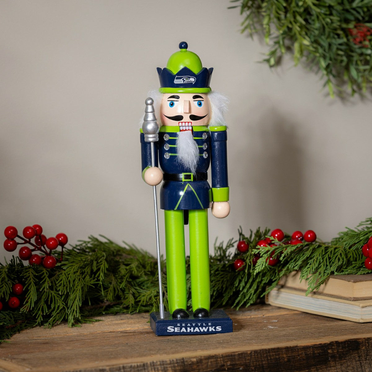 Team Sports America Exclusive - Nutcracker Statue, Seattle Seahawks
