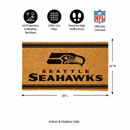 Team Sports America Exclusive - Seattle Seahawks, Coir Mat 1C