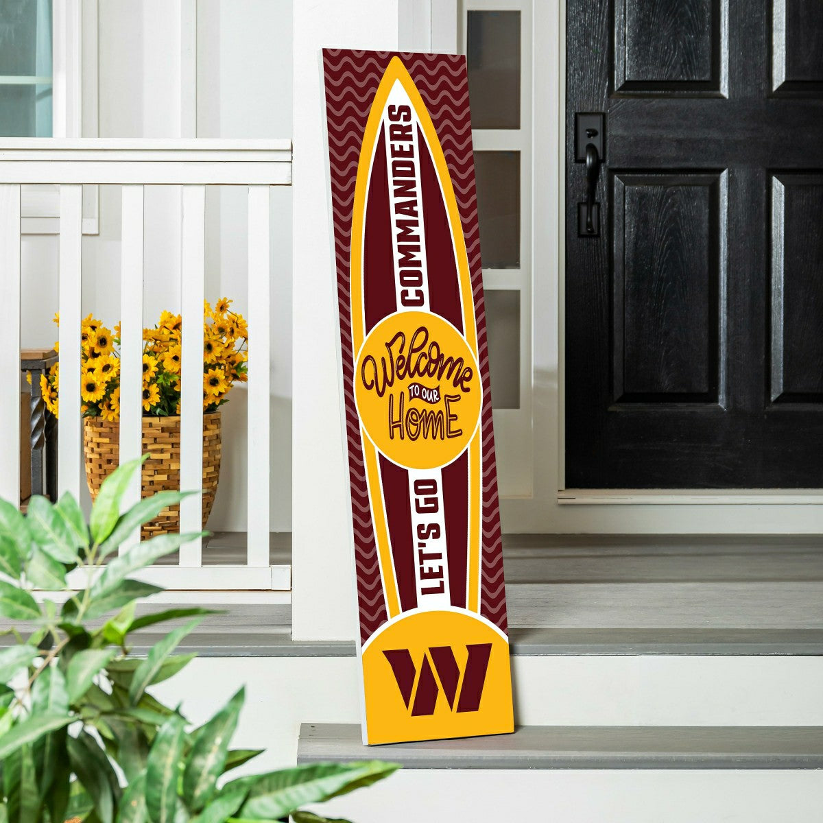 Team Sports America Everyday - Washington Commanders Summer Seasonal Surfboard ECM Exclusive 47" Sing