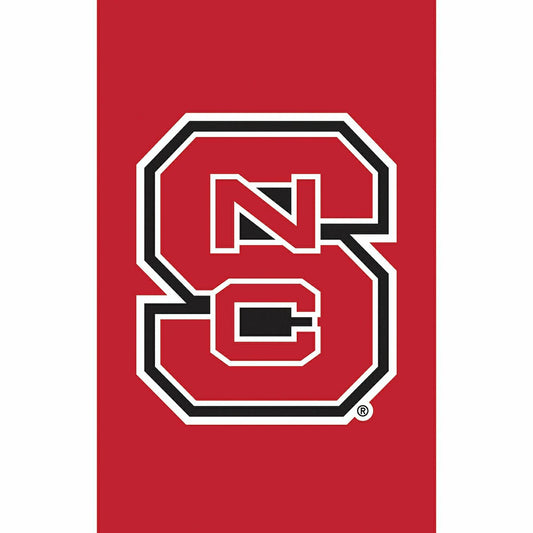 Team Sports America Everyday - North Carolina State University Applique House Flag