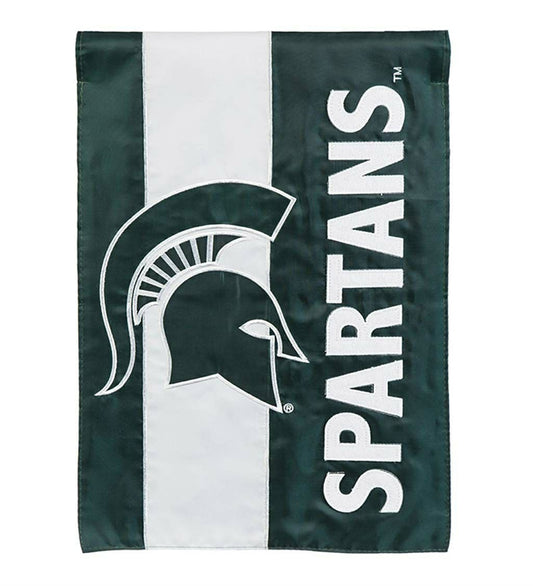 Team Sports America Value - Double-Sided Embellished NCAA College Team Pride Applique House Flag,